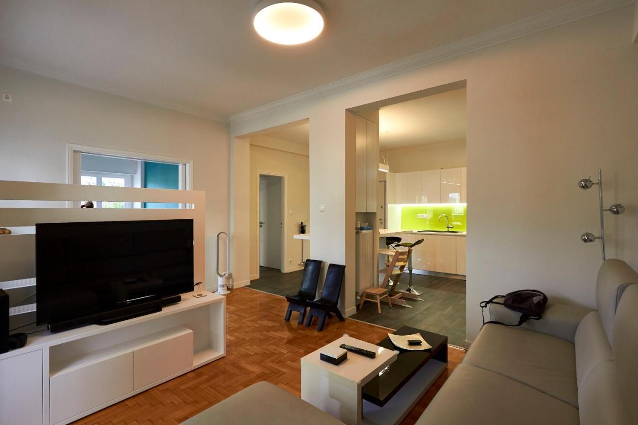 Fully Renovated, Family-Friendly Apartment, Next To A Huge Green Park, In Athens Center 외부 사진